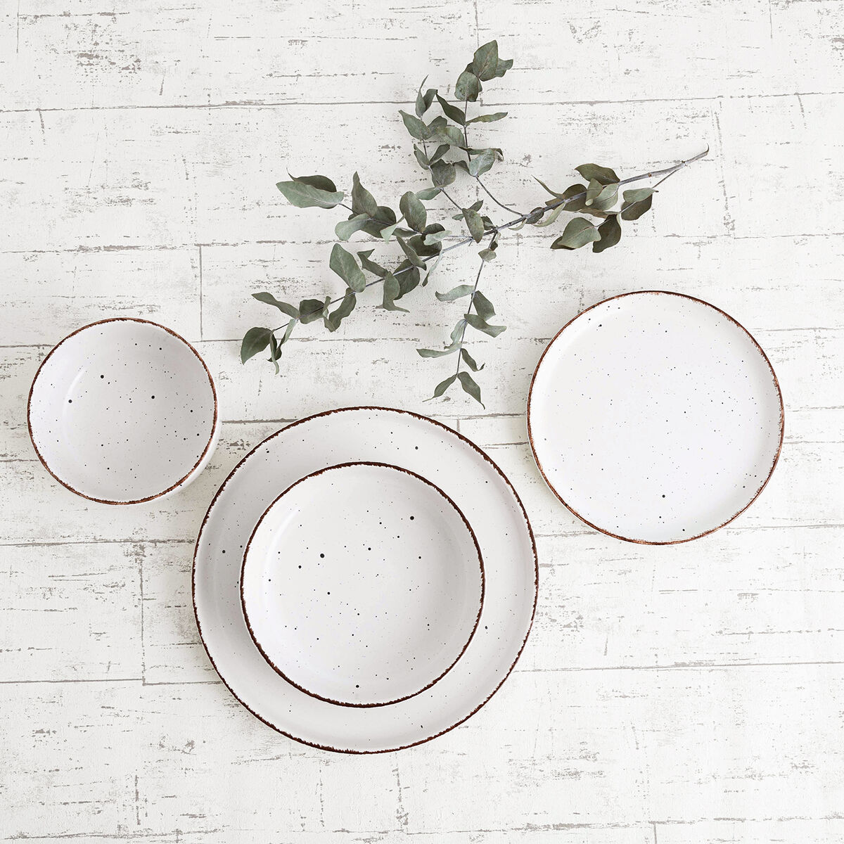 Servissats Quid Duna Beige Keramik 12 Delar